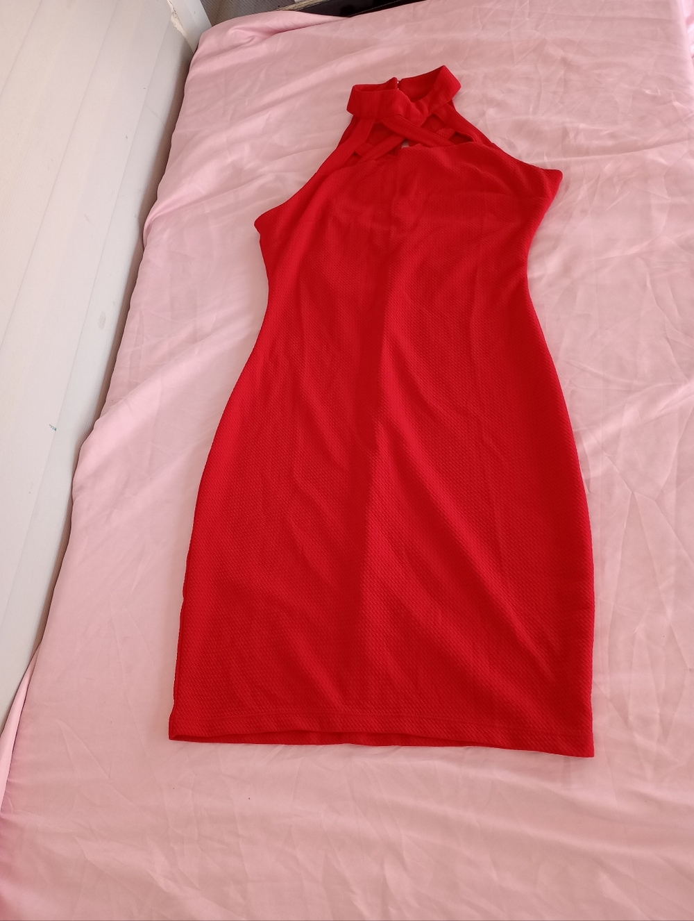 Love chesley red dress size Medium